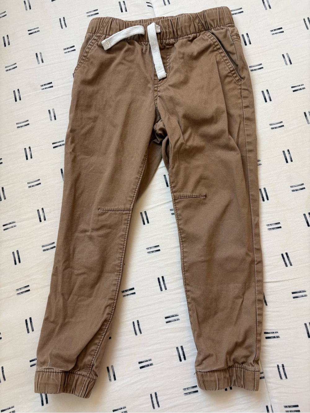Toddler Boys' Woven Jogger Pants - Cat & Jack™ Brown 4T